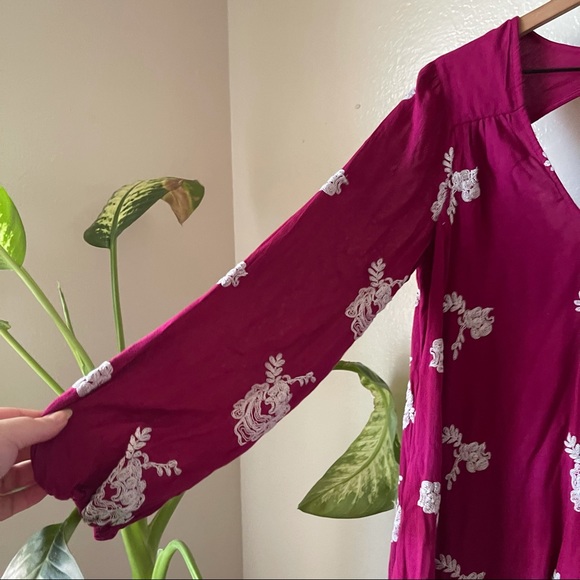 Free People | Emma Embroidered Swing Dress - Picture 5 of 8